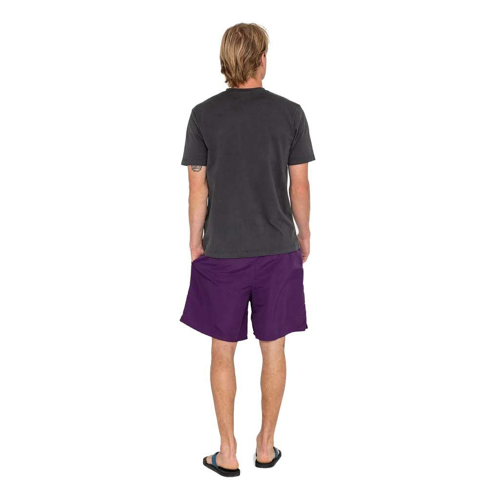 Stussy Big Logo Basic Water Shorts Plum