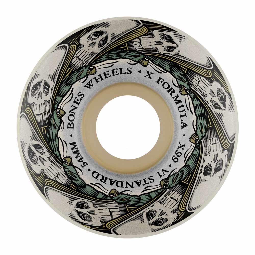 BONES Skateboard Wheels Butterfly Effect 99A V1 Standard X 99 54mm