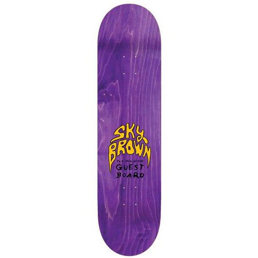 Toy Machine x Sky Brown Guest Board Skateboard Deck 8.25"