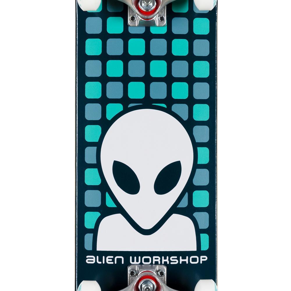 Alien Workshop Matrix Factory Complete Skateboard Teal 7.75"