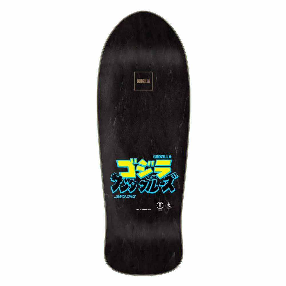 Santa Cruz Skateboard Deck Godzilla Mothra Natas Multi 10.538"