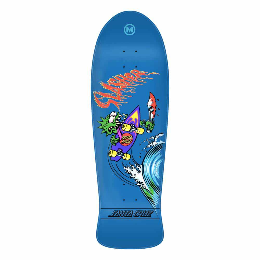 Santa Cruz Reissue Skateboard Deck Meek OG Slasher Blue 10.1"