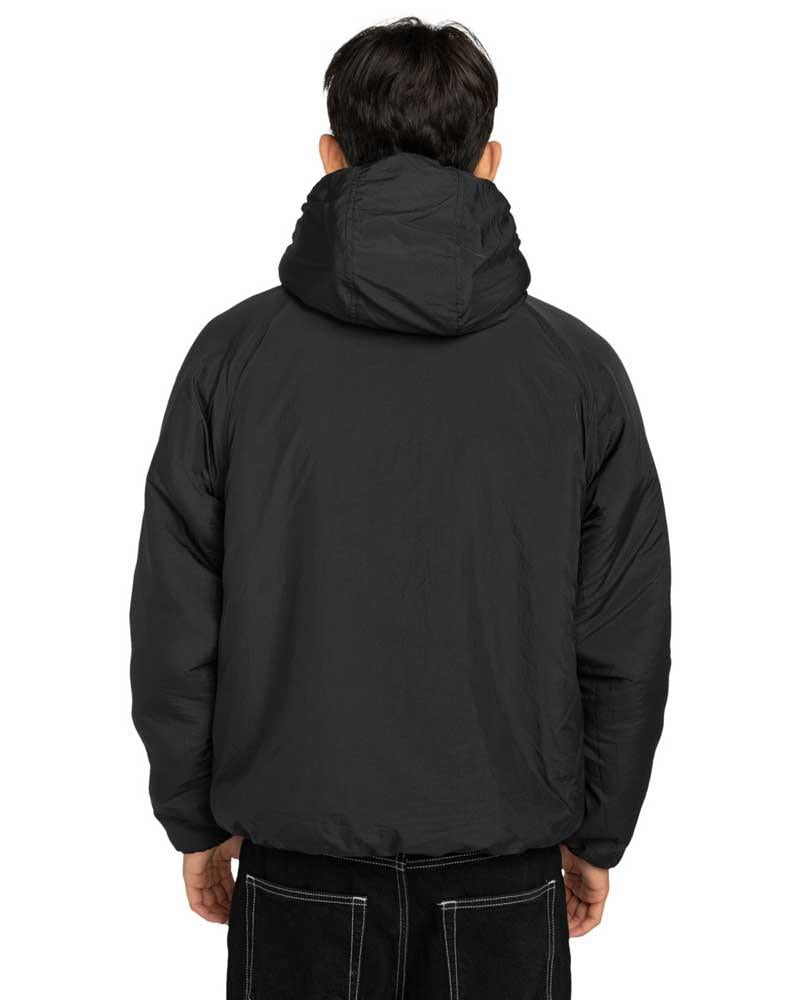 Element Wolfe Sherpa Reversible Sherpa Jacket Off Black Black