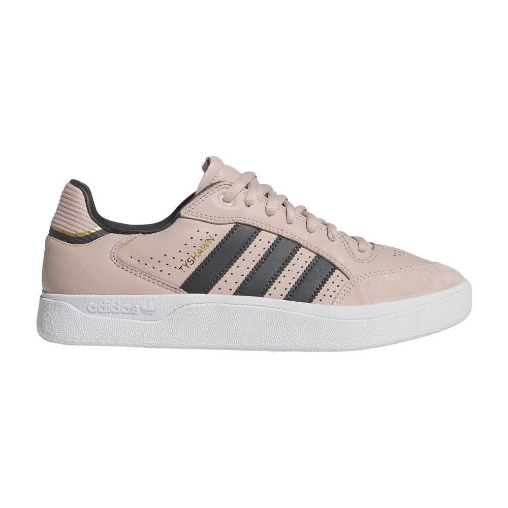 Adidas Tyshawn Low Wonder Taupe Carbon Gold Metallic Skate Shoes