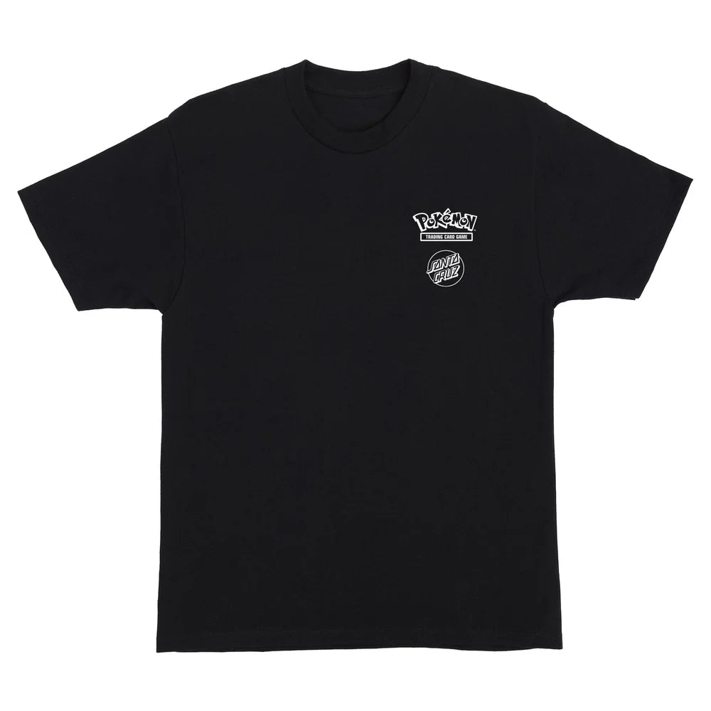 Santa Cruz X Pokemon Power Dot T-Shirt Black ADULT