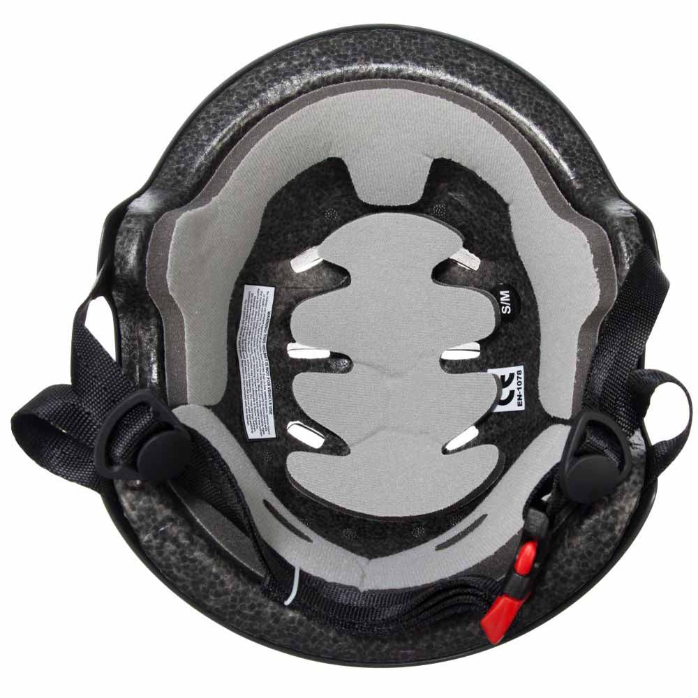 Bullet x Santa Cruz Helmet Screaming Hand 54-57cm Matt Black Adult Small Medium
