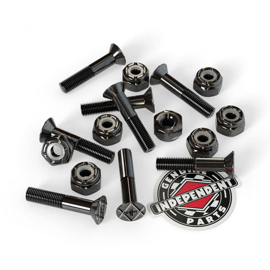 Indy Independent Skateboard Bolts Phillips Black 1.5"