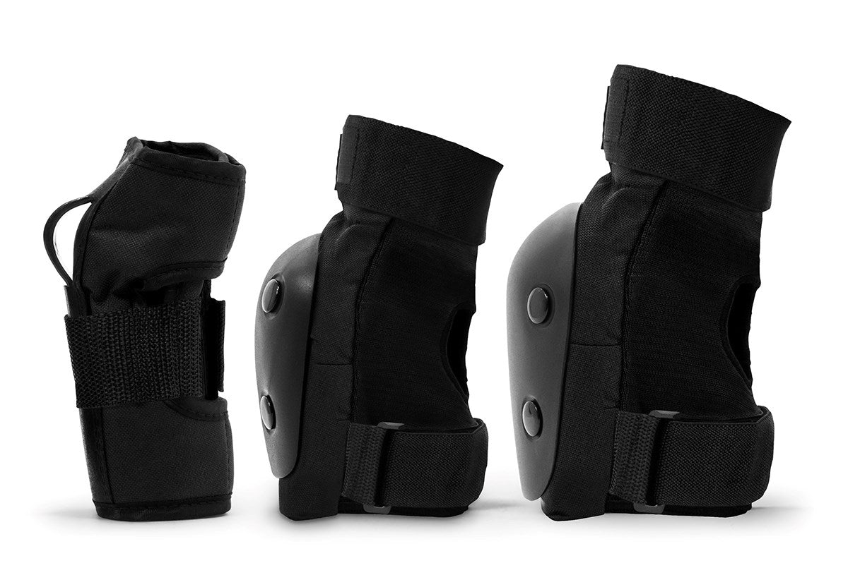 REKD Junior Heavy Duty Triple Pad Set Black