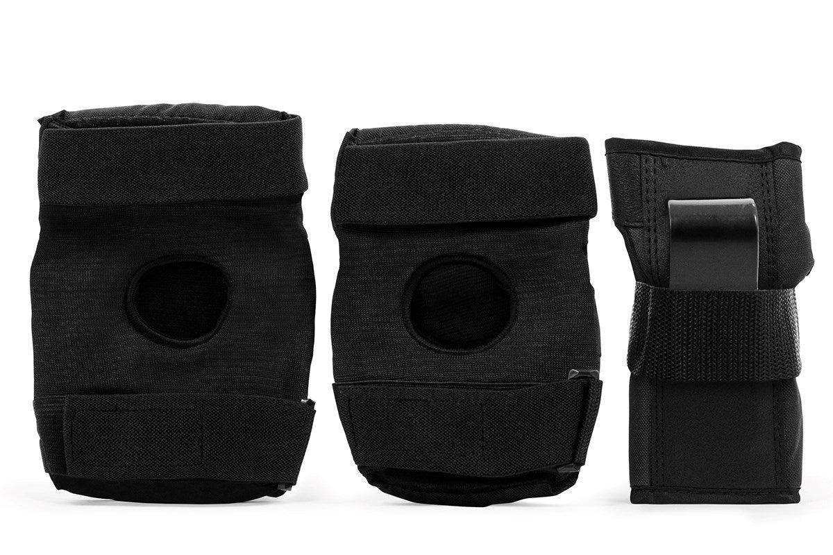 REKD Junior Heavy Duty Triple Pad Set Black