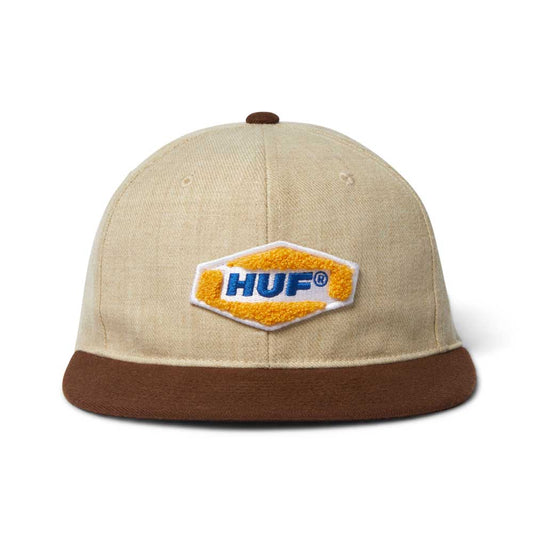 Huf Sparked Snapback Cap Cream