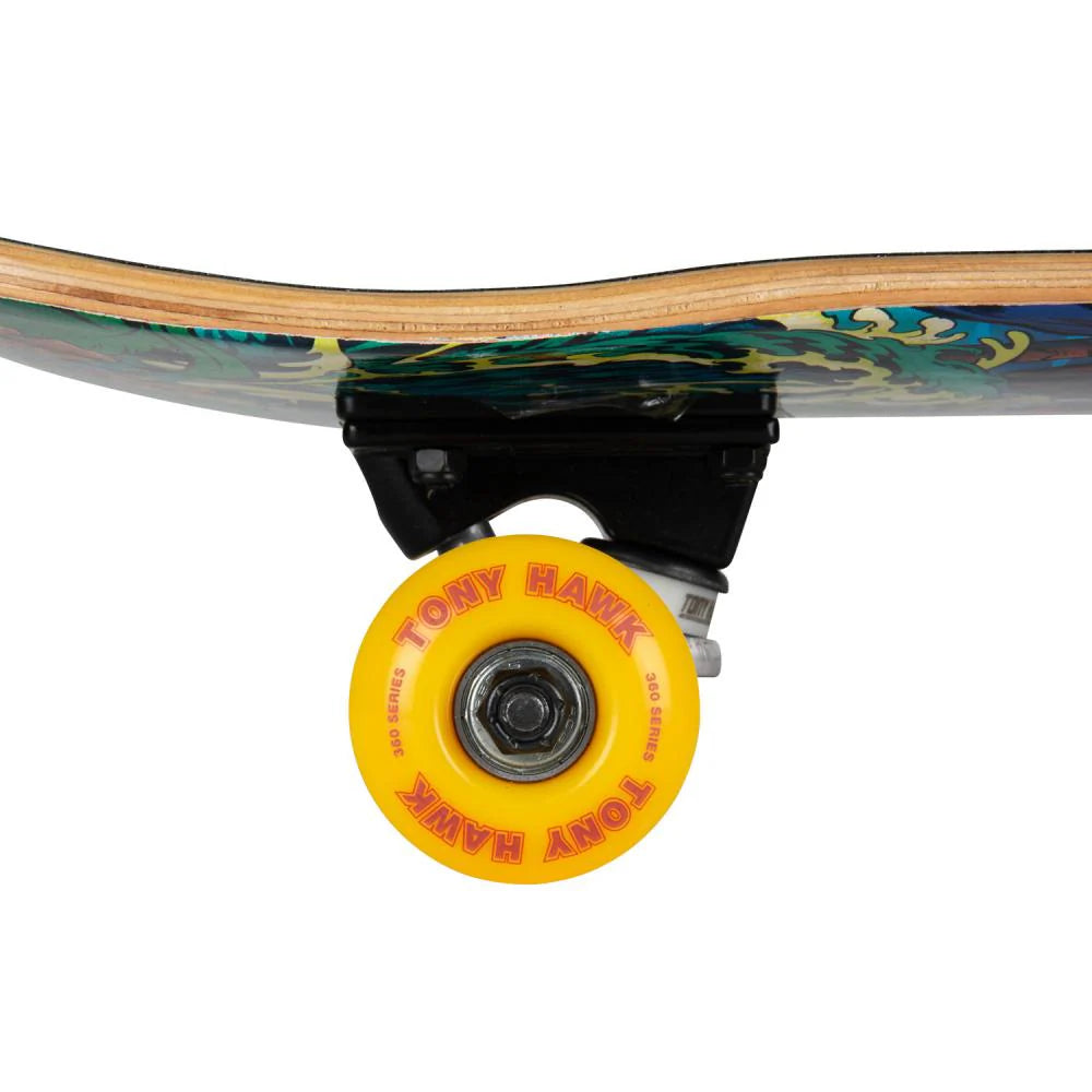 Tony Hawk SS 360 Factory Complete Skateboard Utopia Mini Multi Colour 7.25 Inch Wide