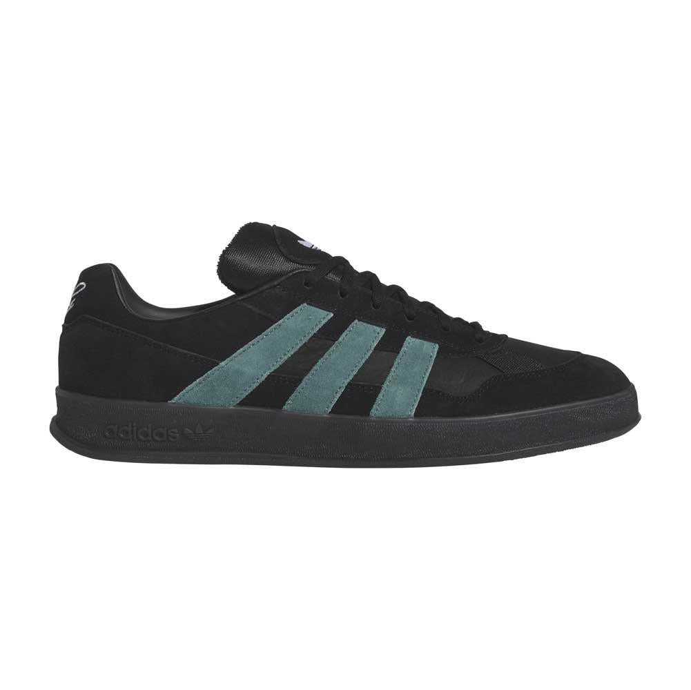 Adidas Skateboarding Aloha Super Core Black Pre Loved Teal Cloud White Skate Shoes