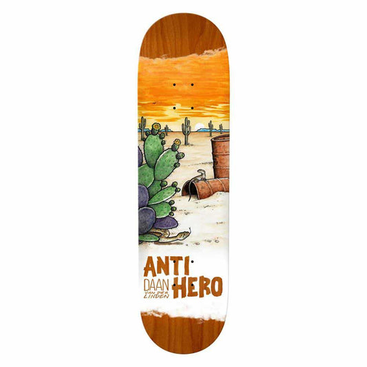 Antihero Skateboard Deck Daan Desertscapes Orange 8.38"