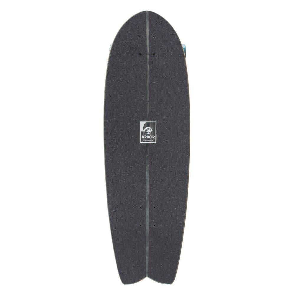Arbor Surfskate Complete Cruiser Skateboard CX Surfskate Fat Fish Black 32"