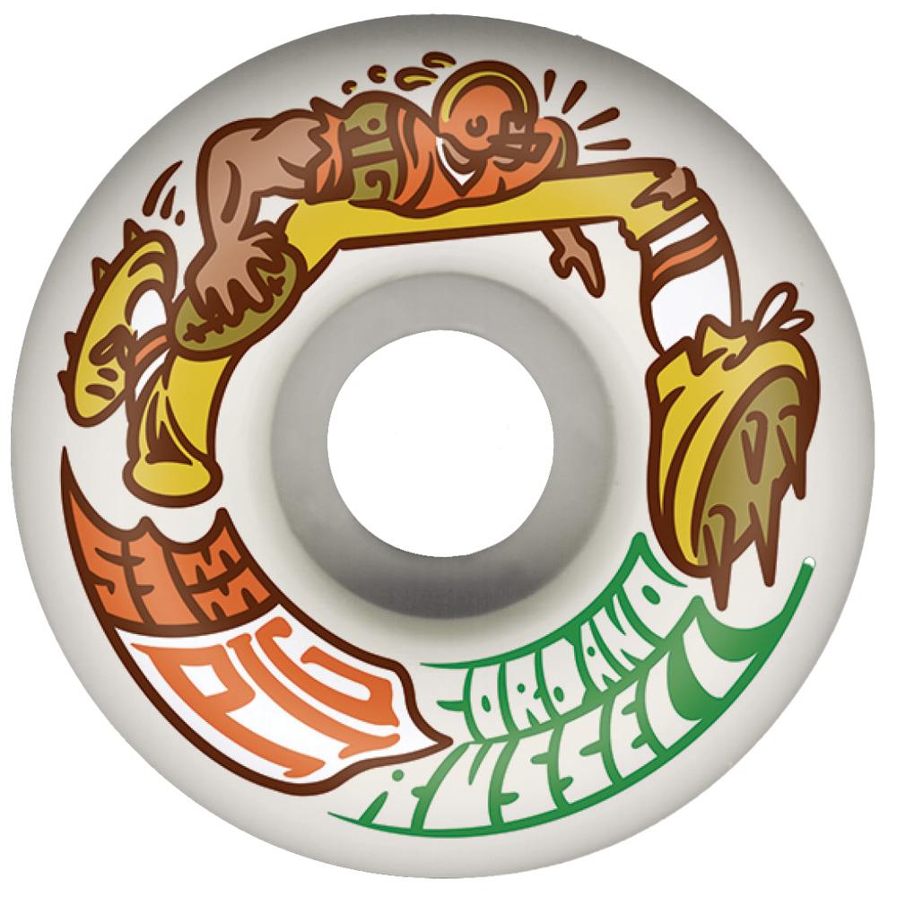 Pig Wheels Cordano Russell 'Football' Skateboard Wheels 53mm 99A