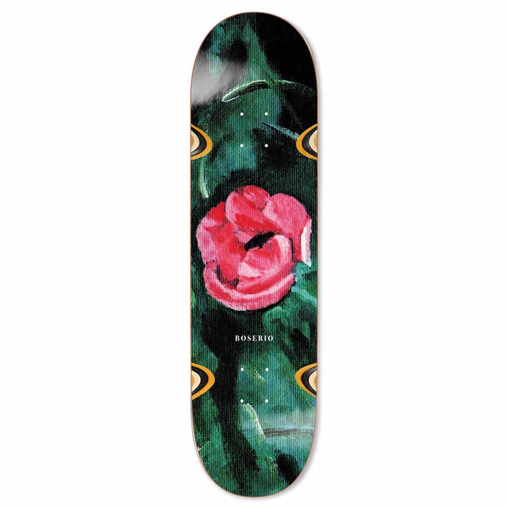 Polar Skateboards Nick Boserio Amaryllis Wheel Wells Skateboard Deck 8.5"