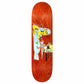 Krooked Skateboard Deck Cernicky Latter Red Multi 8.38"