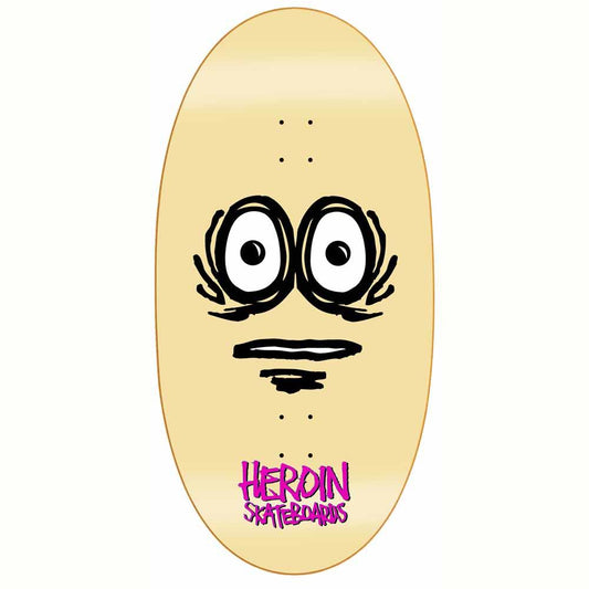 Heroin Skateboards Eggzilla 2 Skateboard Deck 14”