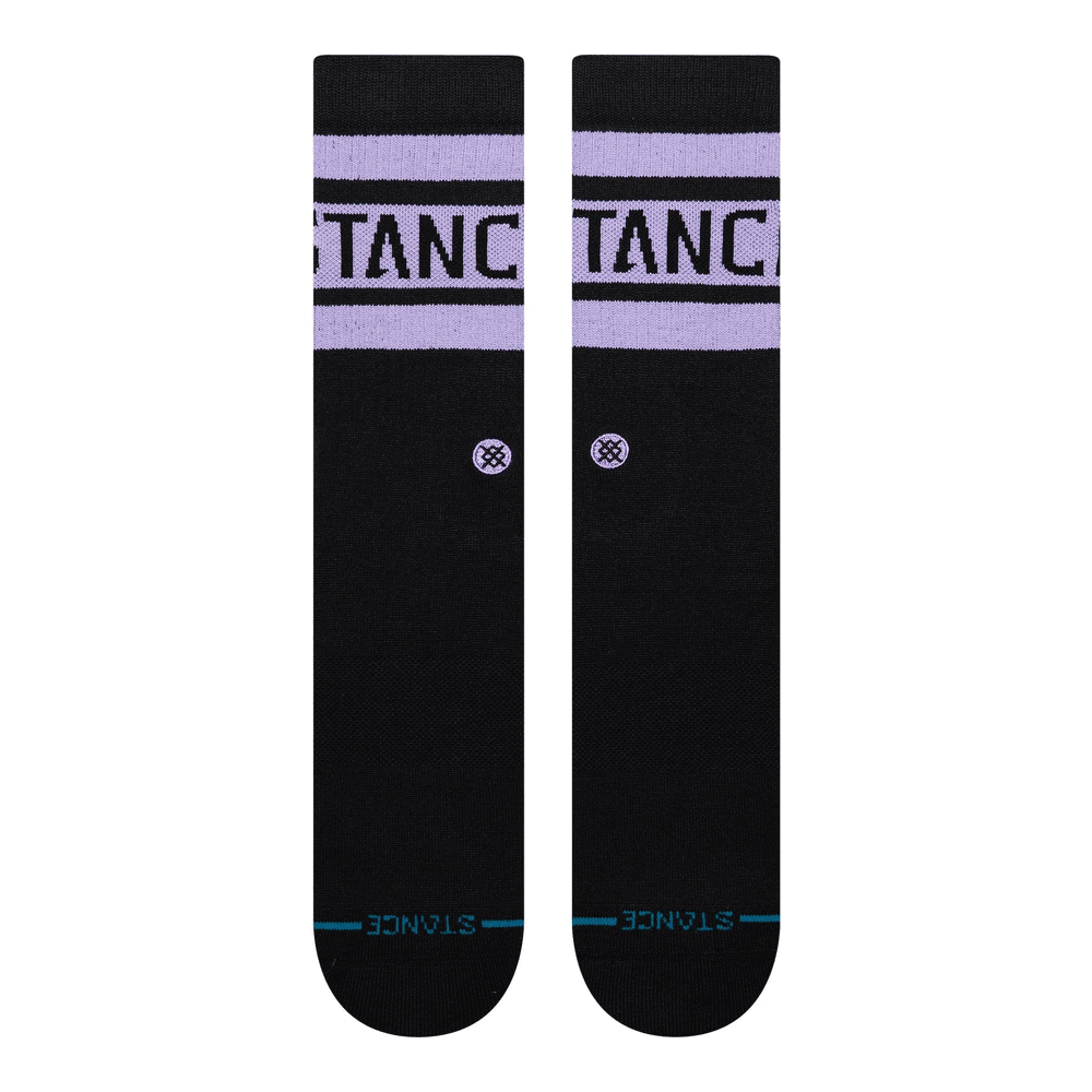 Stance Boyd Crew Socks Purple Large Uk7-11