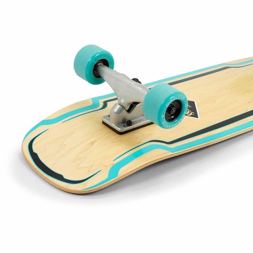 Mindless MS1000 Surf Skate Complete Skateboard 9.5" Green