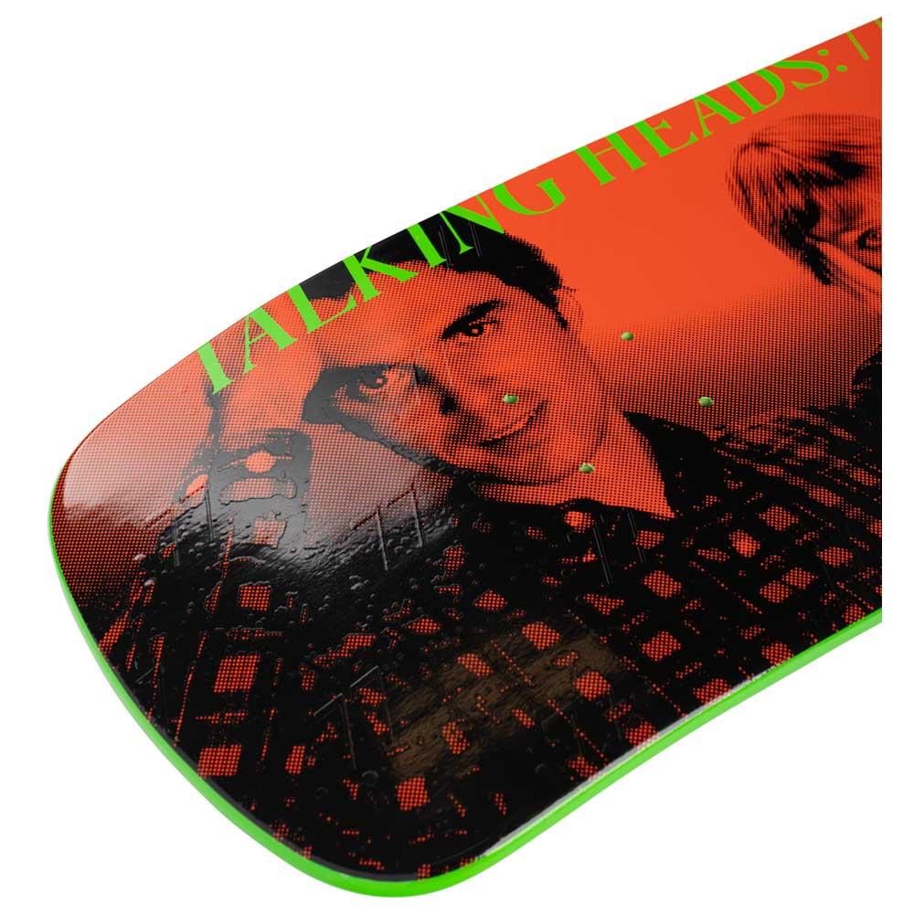 Welcome Skateboards X Talking Heads Psycho Deck Green Dip 10.1"