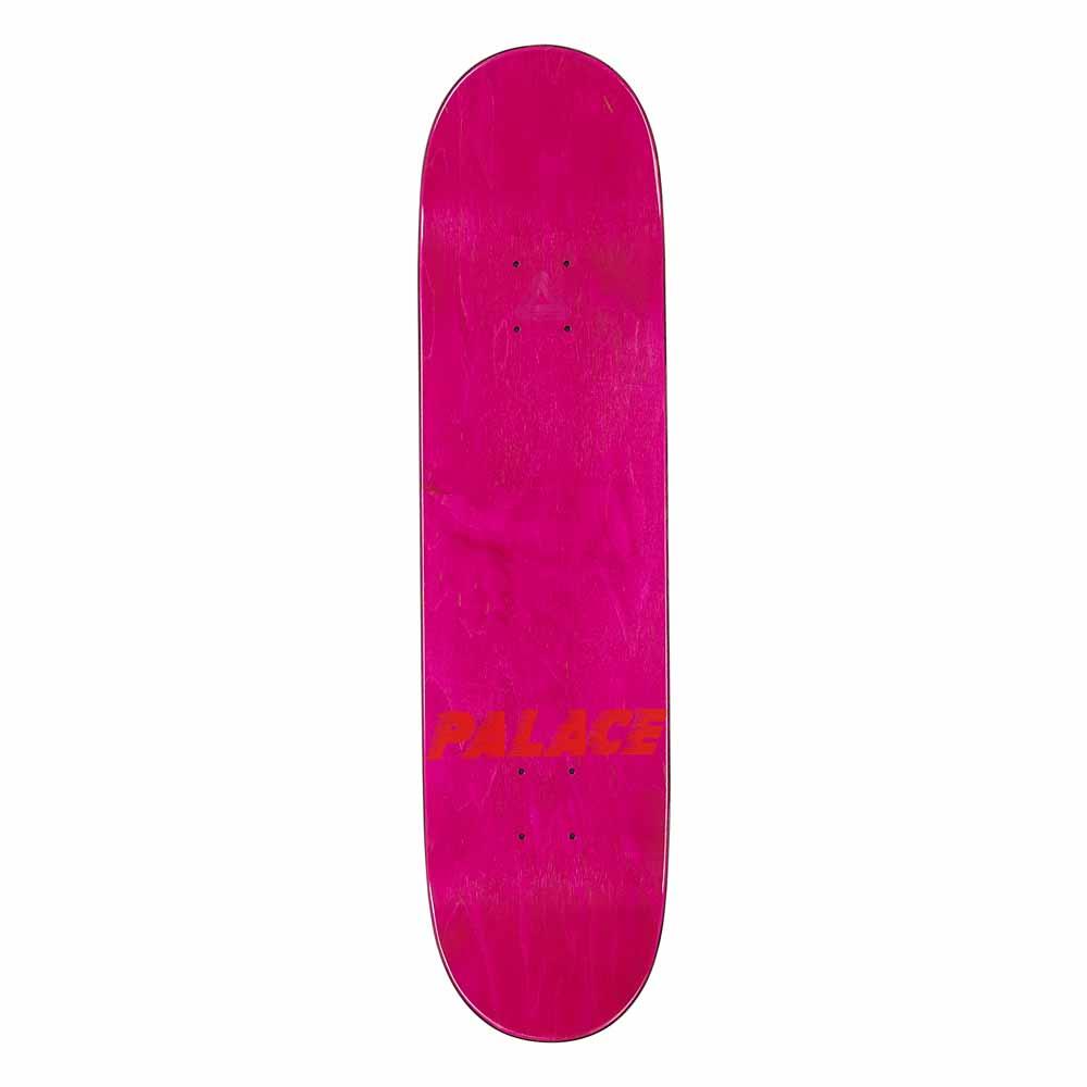 Palace Skateboards Shaun Powers Winter 24 Pro White Skateboard Deck 8"