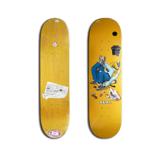 Real Double Duty Cops ER Skateboard Deck 8.25"