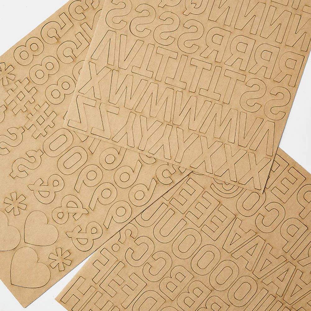 Pepper Griptape G5 Alphabet Letters Custom Grip Kit