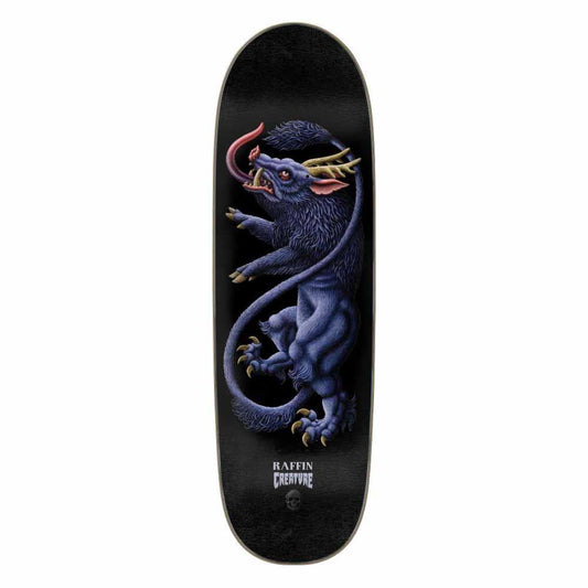 Creature Pro Skateboard Deck Raffin Crest Black/Multi 8.8"