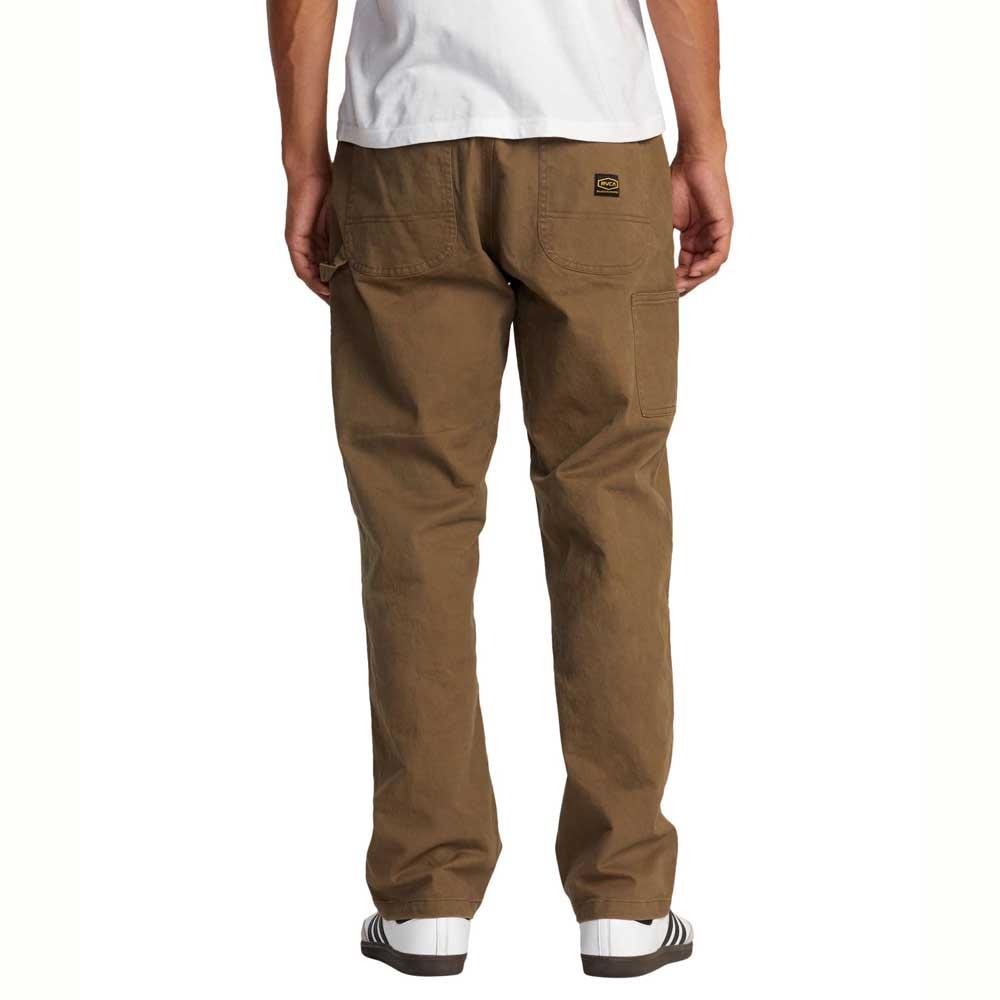RVCA Americana Carpenter Pant Wood Brown