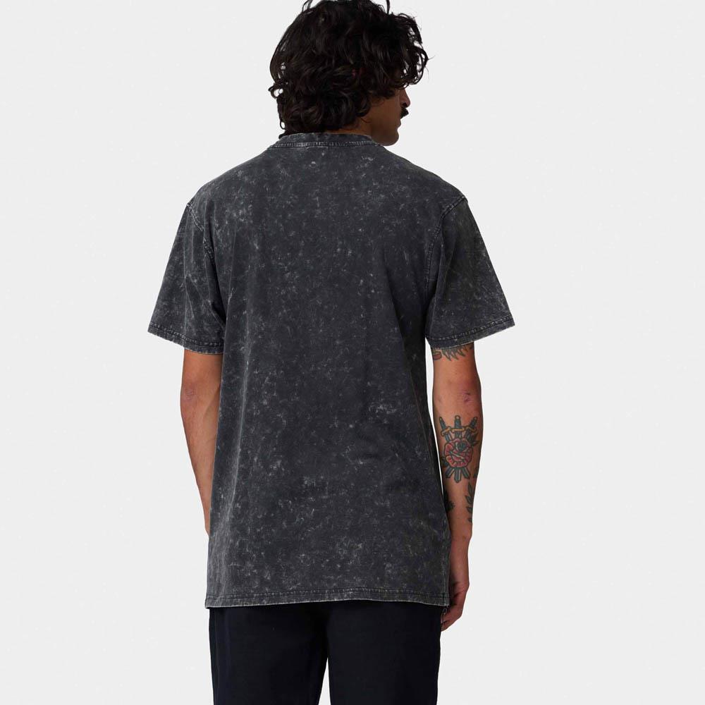 Santa Cruz Out Of Time Front T-Shirt Black Acid Wash