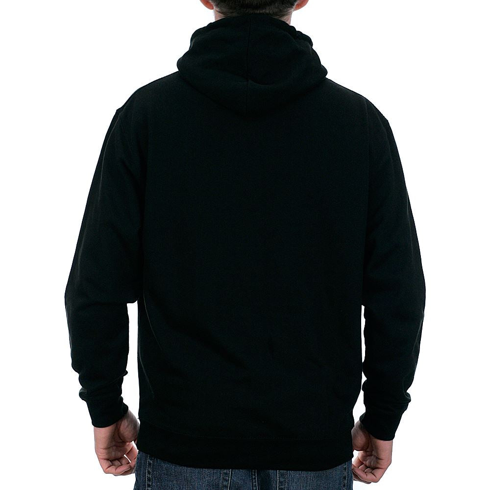 Death Skateboards 3M Reflective OG Skull Hooded Sweatshirt Black