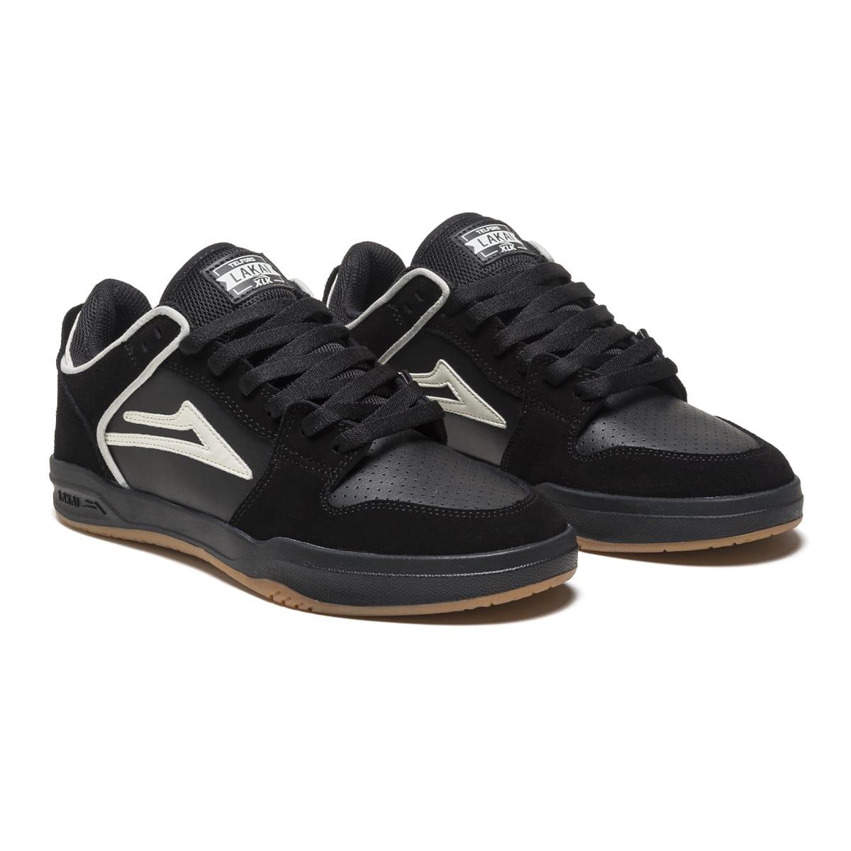 Lakai Telford Low Black Glow Suede