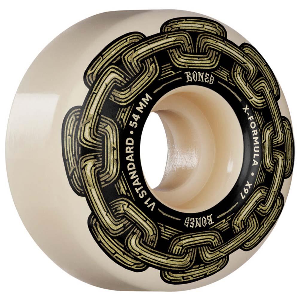 BONES X-Formula Gold Chain Standard V1 Skateboard Wheels 54mm 97A