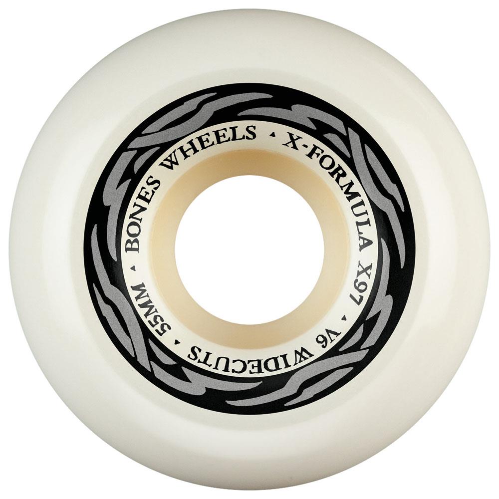 BONES Skateboard Wheels X-Formula V6 Wide-Cut SP26 55mm 97A