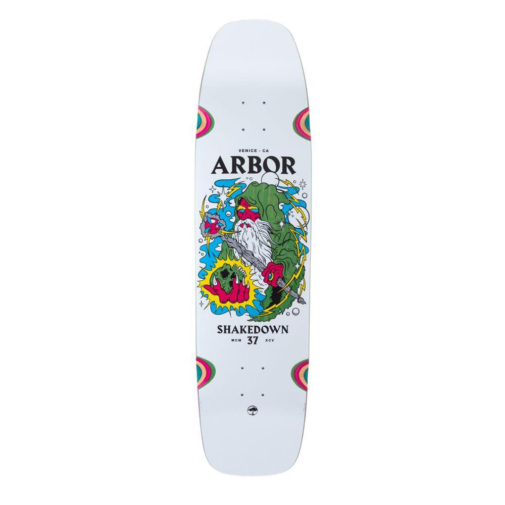 Arbor Performance Skateboard Deck Shakedown 37 Curse Multi 9.25"