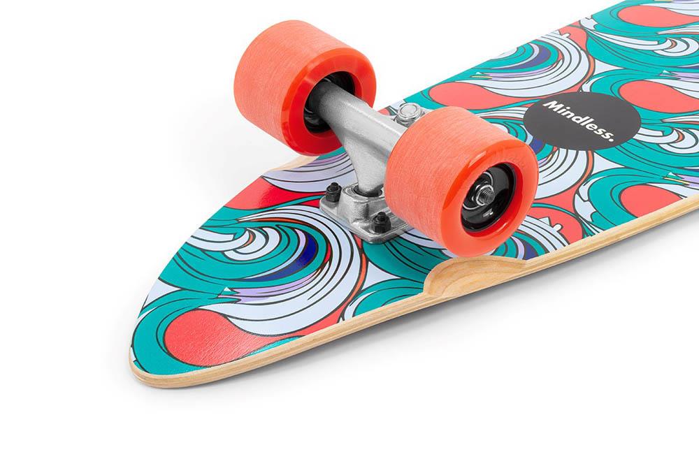 Mindless Swift Complete Pintail Longboard Skateboard Orange 36 x 8.5''
