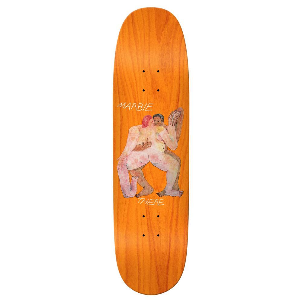 There Skateboard Deck Marbie Slow Song Orange 8.5"