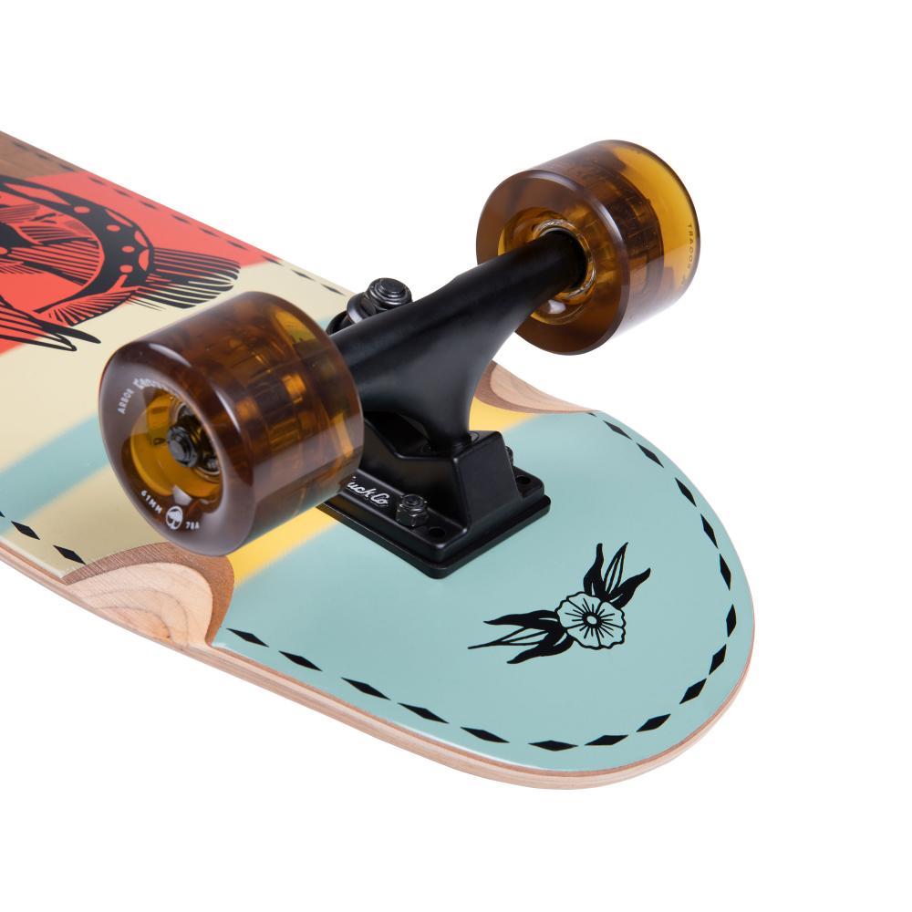 Arbor Cruiser Complete Skateboard Jess Mudgett Pilsner Multi 28.75"