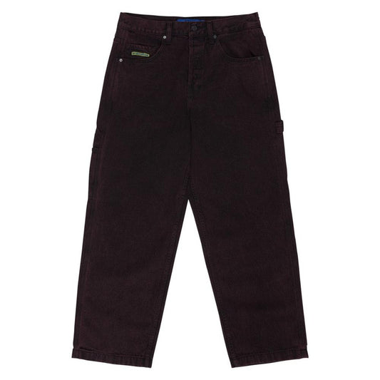 DC Shoe Co Baggy Denim Carpenter Jeans Fig Red