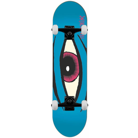 Toy Machine Skateboards Sect Eye Blue Complete Skateboard 8.125"
