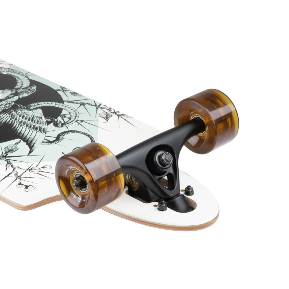 Arbor Cruiser Complete Skateboard Bamboo Zeppelin White 32"