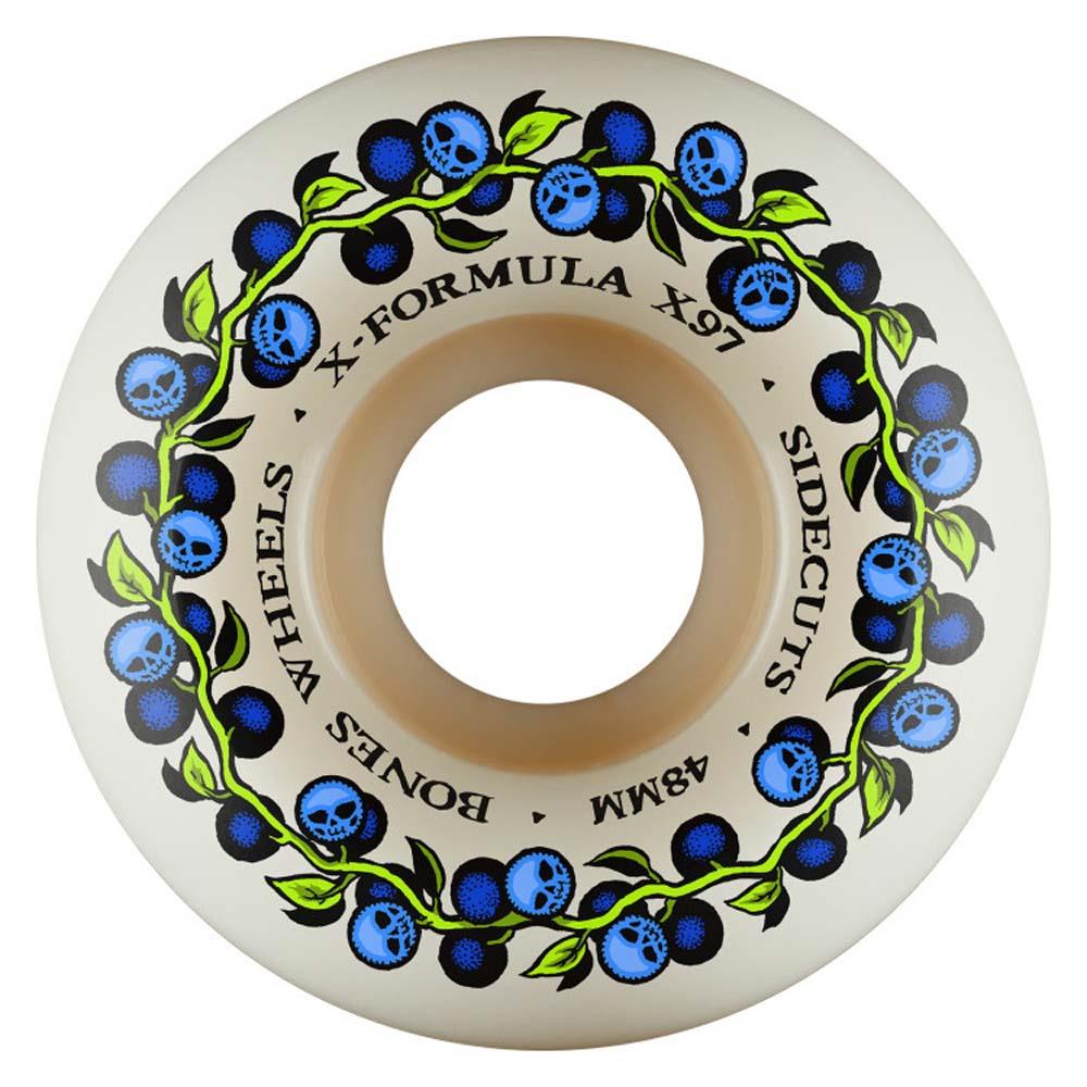 BONES Wheels X-Formula Skull Berries Skateboard Wheels 48mm V5 97A