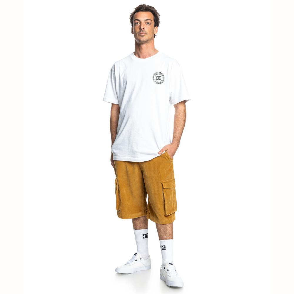 DC Shoe Co Pipeline Cargo Shorts Medal Bronze Orange