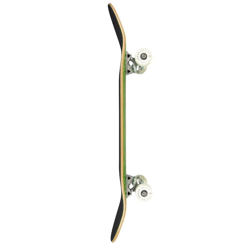 Arbor Street Complete Skateboard Logo Green 8"