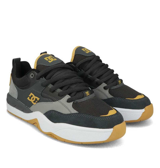 DC Shoes Ascend S Dark Grey Grey Tan Skate Shoes