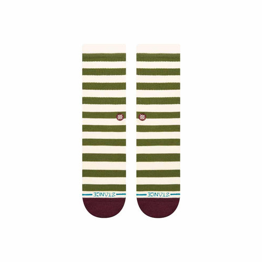 Stance Socks Breton Crew Green Large