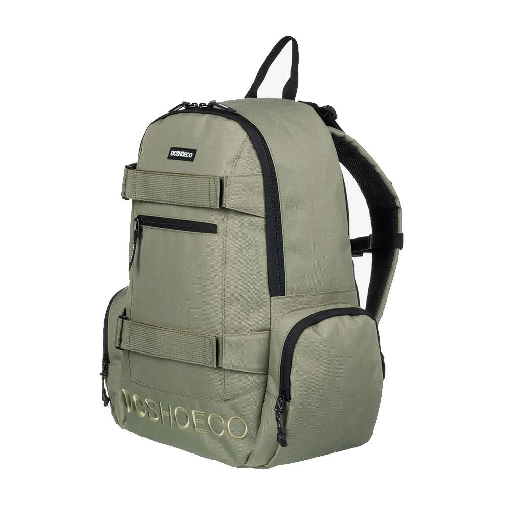 DC Shoe Co Breed 5 Skateboarding Backpack Deep Lichen Green