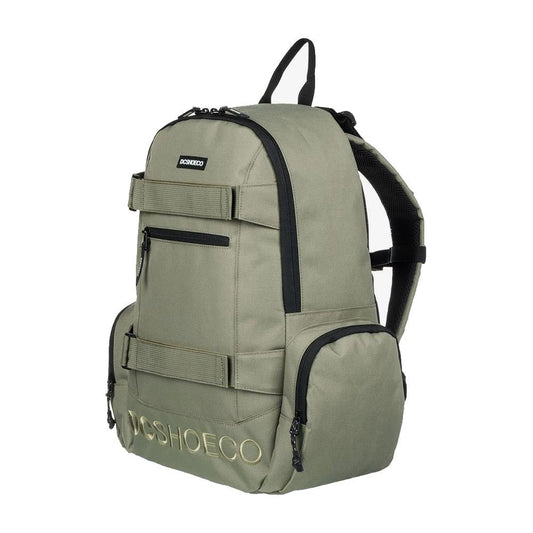 DC Shoe Co Breed 5 Skateboarding Backpack Deep Lichen Green