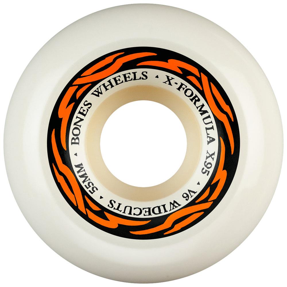 BONES Skateboard Wheels X-Formula V6 Wide-Cut SP26 55mm 95A